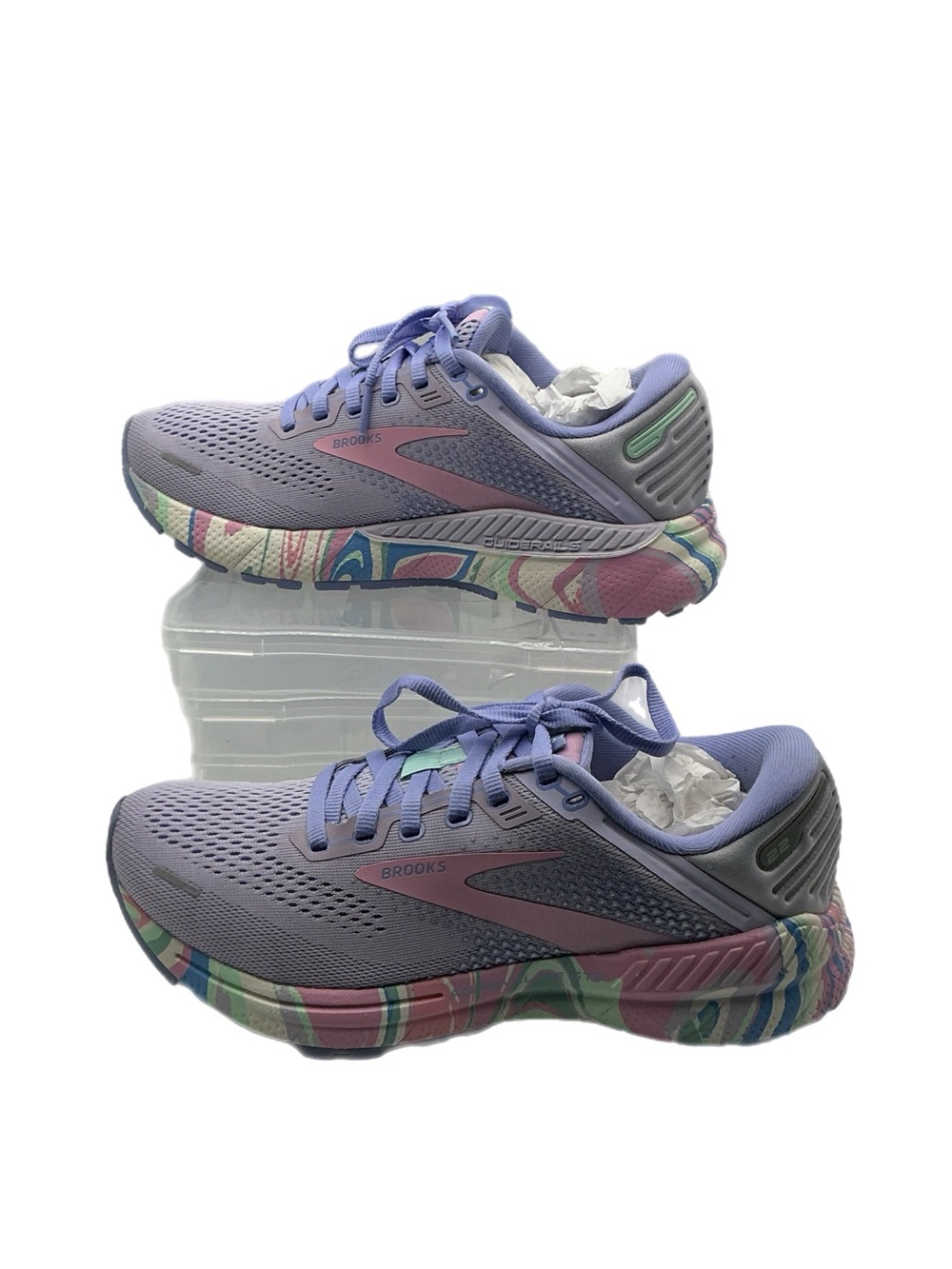 Brooks Adrenaline GTS 22 Women’s 7 Purple Pink Multicolor Running Shoes